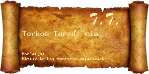 Torkos Tarzícia névjegykártya